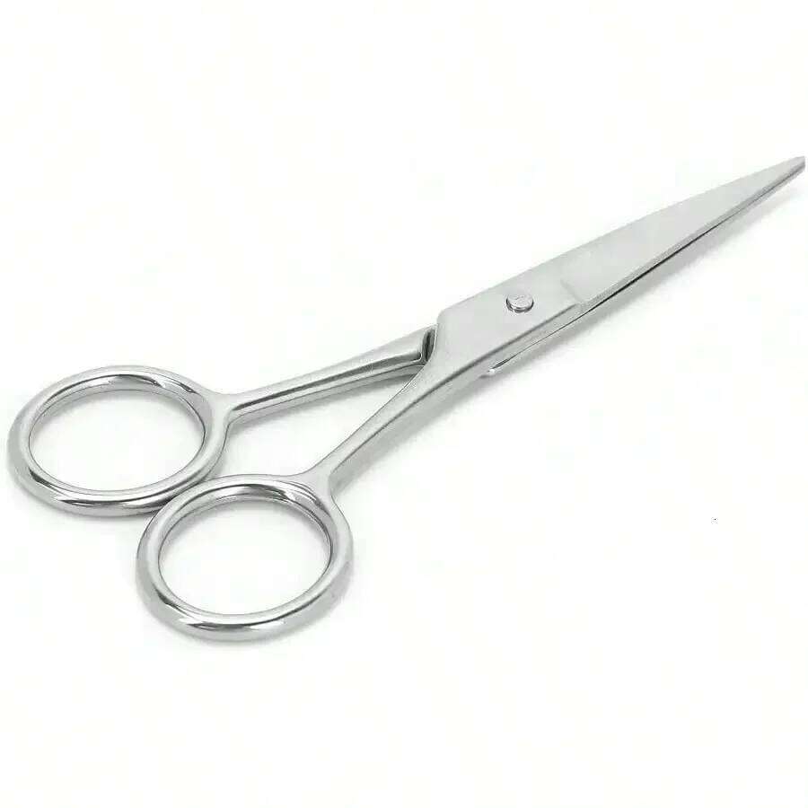 1pc Elegant Trimmer Scissors, Suitable For Men To Trim Mustache H260303