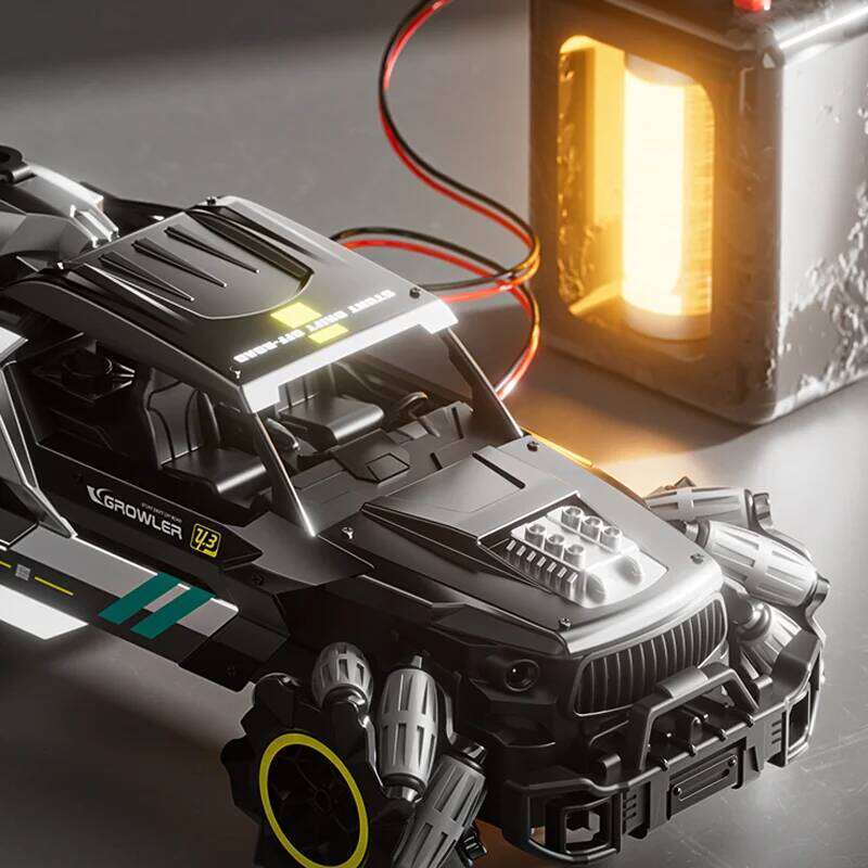 Y3 4WD Alloy Off-Road RC with Lights Drift Gesture Remote Control Toy Car for Kid Boy Christmas Gift Indoor Outdoor Z260303