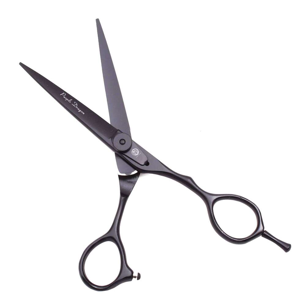 Professional Hairdressing Purple Dragon 5.5" 6" Japan Stainless Hair Cutting Salon Thinning Scissors Z9015 H260303