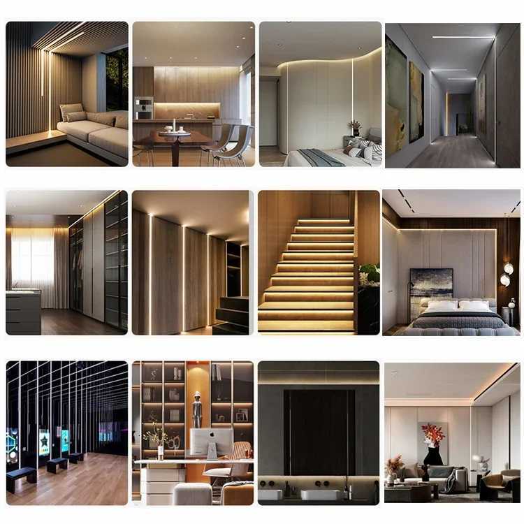 1M-5M Zigbee 30 CCT COB LED Strip DC 24V Double Color LED Tape Linear 2700K-6500KRA90 Tuya Zigbee Dimmable for Smartthing Alexa H260304