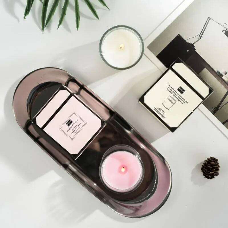 Scented Aromatic Guest Gift Lot Wedding Candles White In Glass Jars Luxury Candle For Home Decor W260304