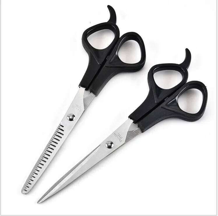 2pcs Stainless Steel Hair Clippers Set Cutting and Thinning Scissors Barber Accessories Salon Hairdressing Shears Wholesale H260303