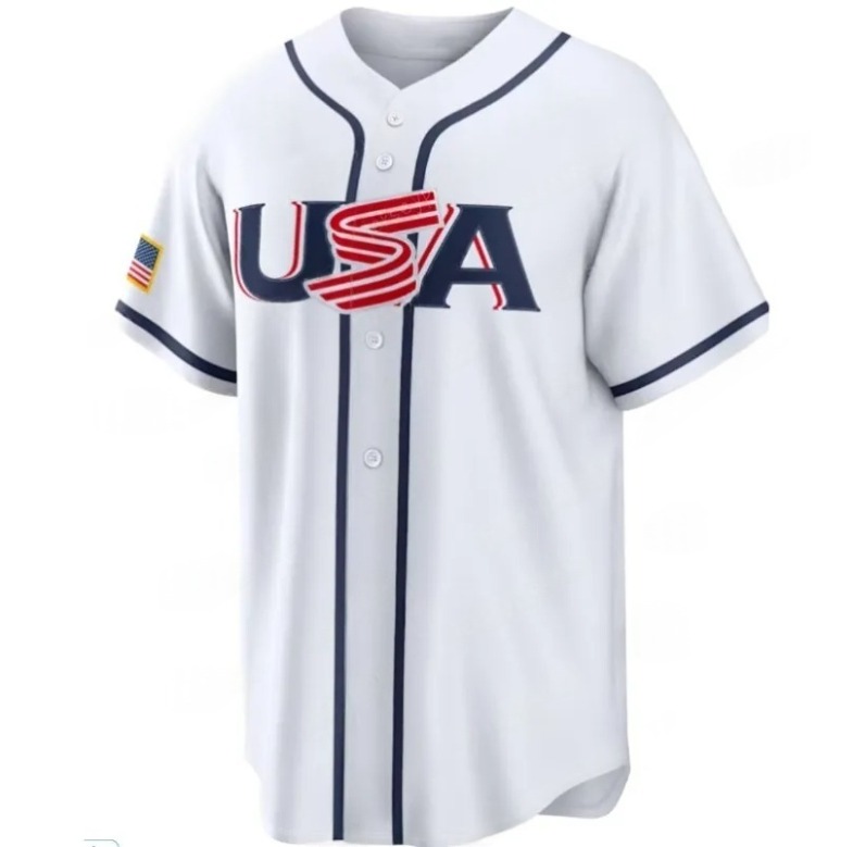 Aaron Judge Team USA 2026 World Baseball Classic Jerseys Paul Skenes Pete Crow-Armstrong Tarik Skubal WBC Cal Raleigh Harper United States