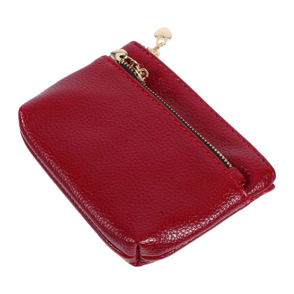 Compact Fake Women with Zipper Multi Compartment Short Wallet for Change Cards Id Travel Essential Organizer C260304