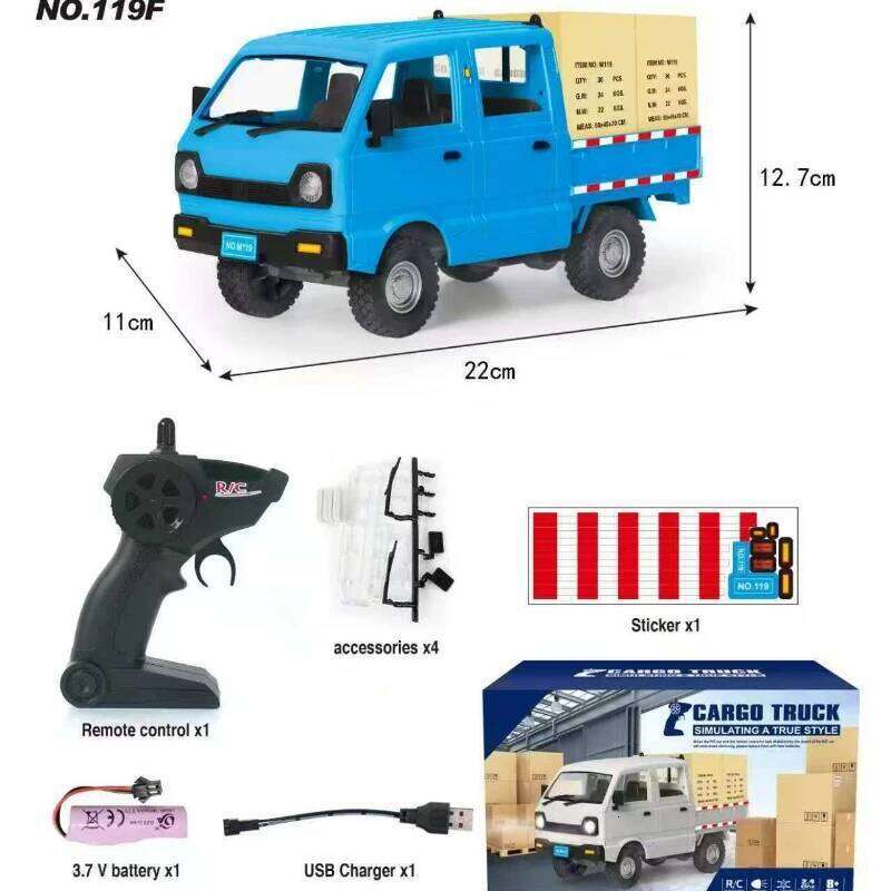 Speed RC Drift Truck Four Wheel Drive Road Competitive Realistic Model Vehicle Electric Remote Control Cars Boys Christmas Gifts Z260303