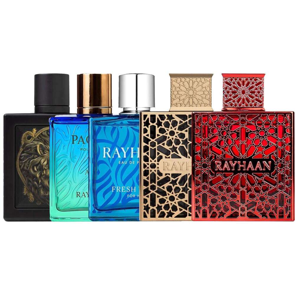 Rayhaan Lion Pacific Aura Elixir Crimson Eau De Parfum Spray for Unisex,Long Lasting Fragrance Men Women's Perfume 3.4 Ounce 26Y0304