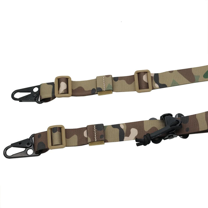 2 Point Modular Rifle Sling Shooting Hunting Combat Fast Adjustable Sling Rope 251011