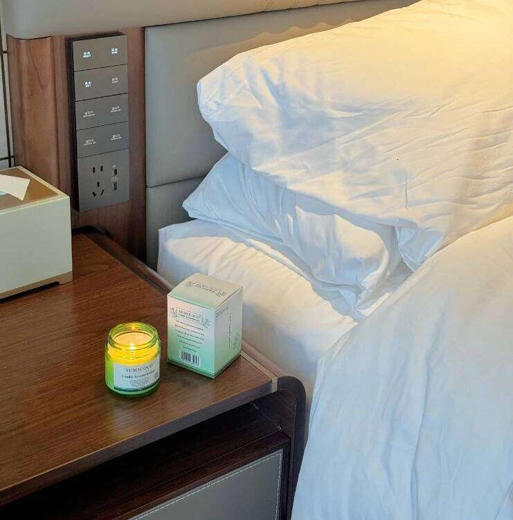 Y6A2LDO8XN Six Tea Fragrance Series Aromatherapy Candles W260304