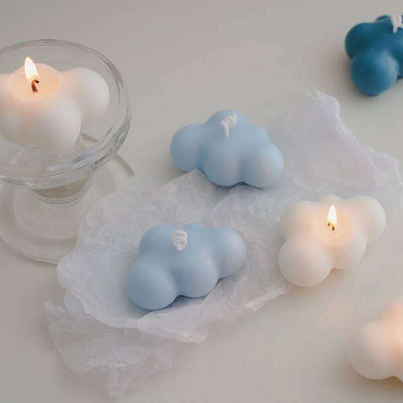 Cloud Shaped Home Decorative Items Scented Handmade Birthday Candles Gifts Christmas Decorations W260304