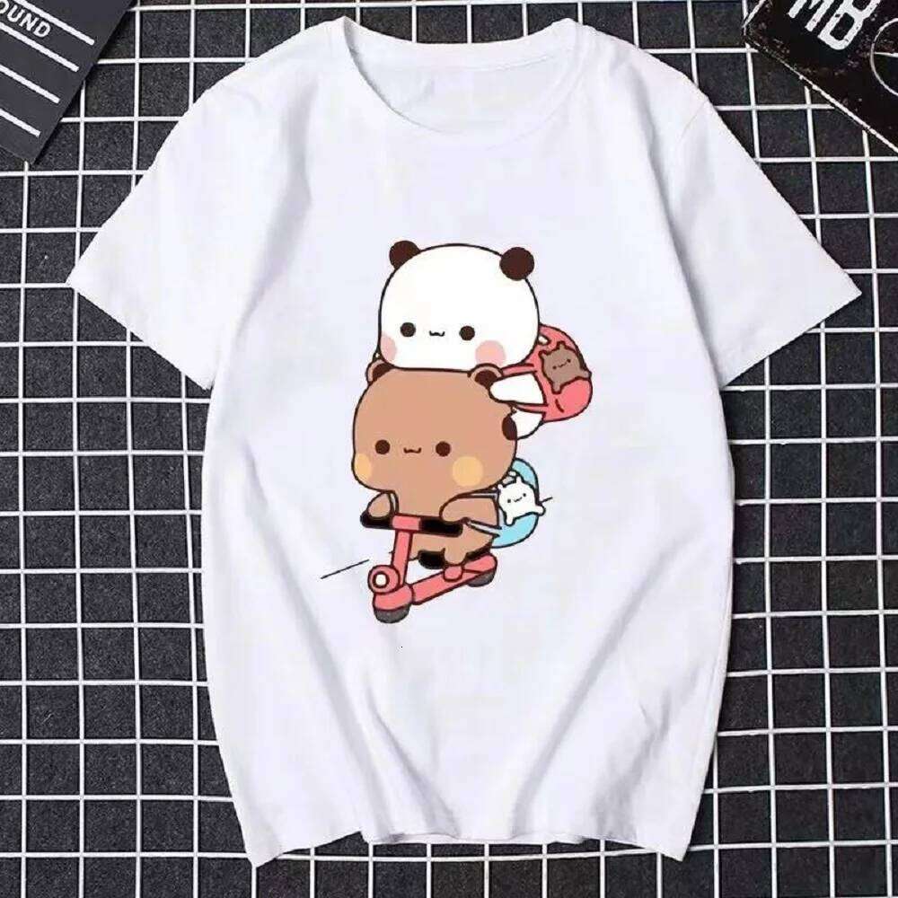 Bubu Dudu High Quality EU Size T Shirt Funny Anime Men Top Graphic Comic Manga Unisex Summer Clothes 80024 H260304