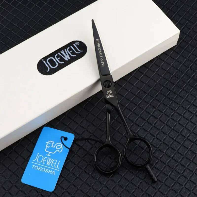 Professional Cobalt-5.5 Inch Hair Barbers Tools Salon Jair Cutting Thinning Shears Set of Female Bangs Scissors H260303