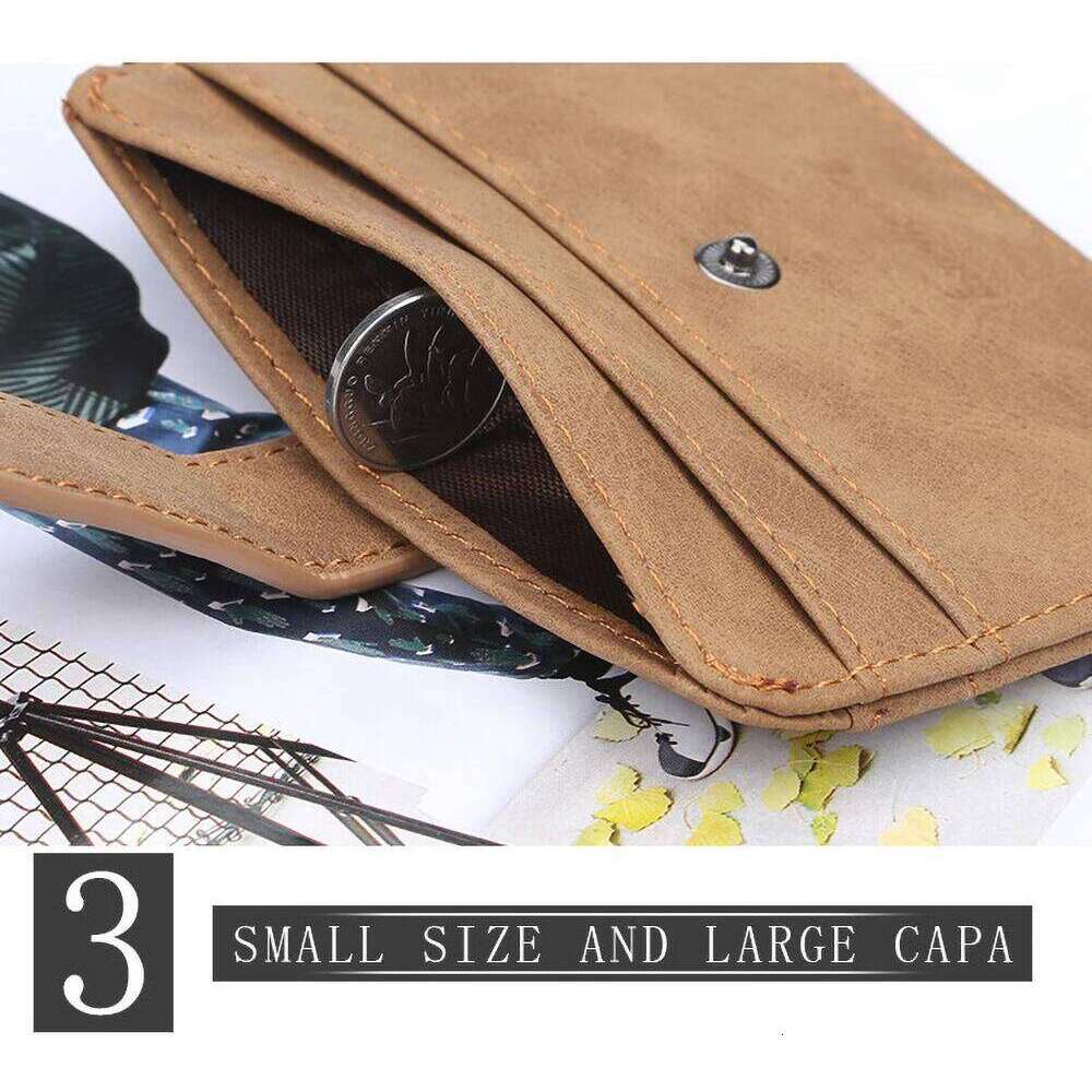 Ultra-Thin PU Holder for Teens - Campus Essential ID & Bank Card Organizer C260304