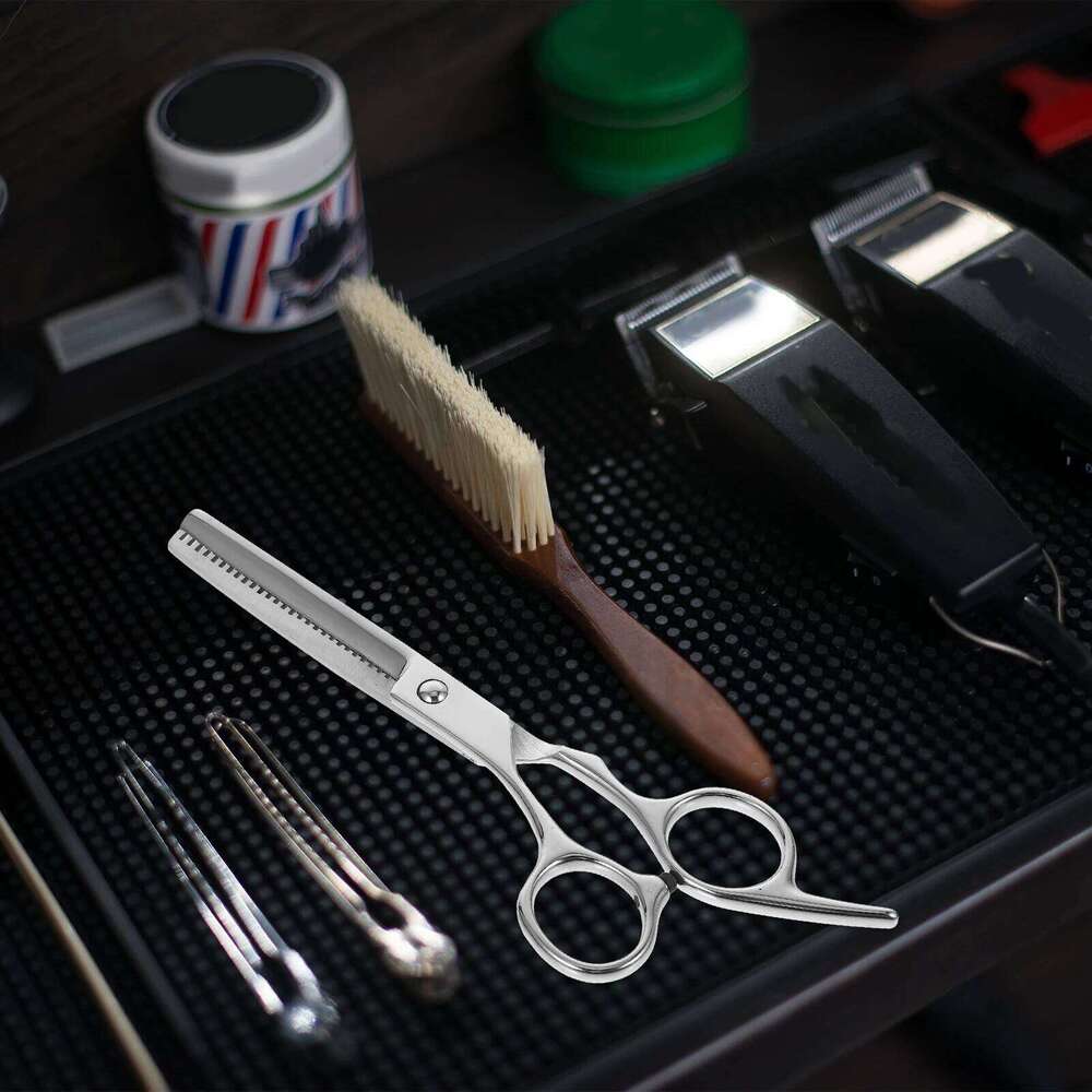 Hairdressing Scissors 10% V Tooth Professional Barber For Salon Home Use Thin Cutting Tools Hair Shears Kit H260303