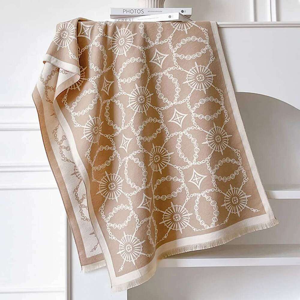 Luxury Warm Poncho Imitaion Cashmere Winter Women Scarf Shawl Wraps Female Thick Pashmina Blanket Bufanda Travel Echarpe 2025 XJ260304