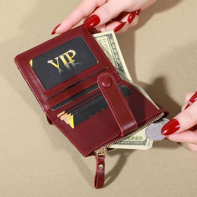 Elegant Women's Multi Wallet - Secure Double Zip Clutch | Casual PU Leather Purse with Style Storage Crocodile Card Bag C260304