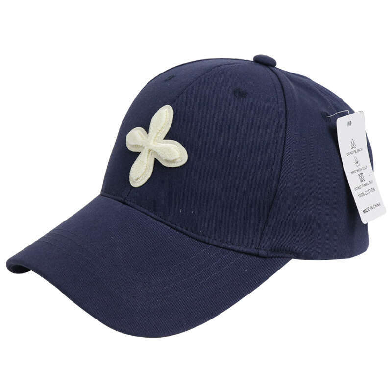 Baseball Cap Casquette Luxe Four Leaf Clover Women 3D Embroidered Cotton Holiday Polo Cap Fashion Casual City Walks Coffee Dates Sun Protection Hat