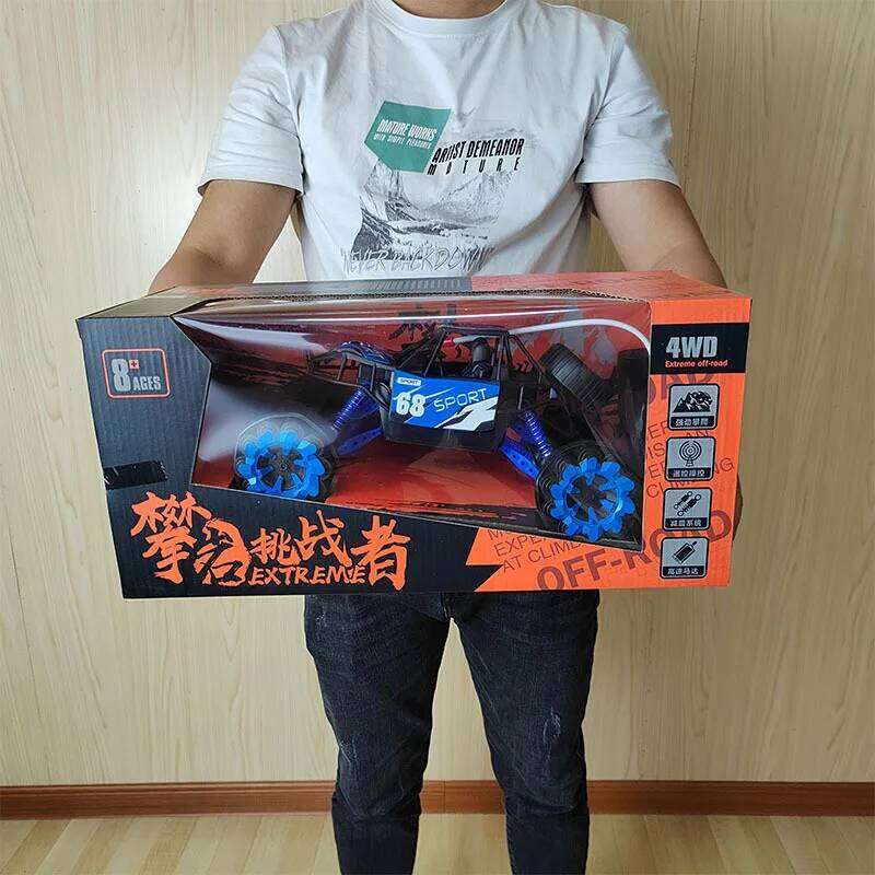 New 1:14 Four Channel Wireless Steering Wheel Remote Control Car Mountain Off-Road Vehicle Climbing Electric Racing Gift Toy Z260303