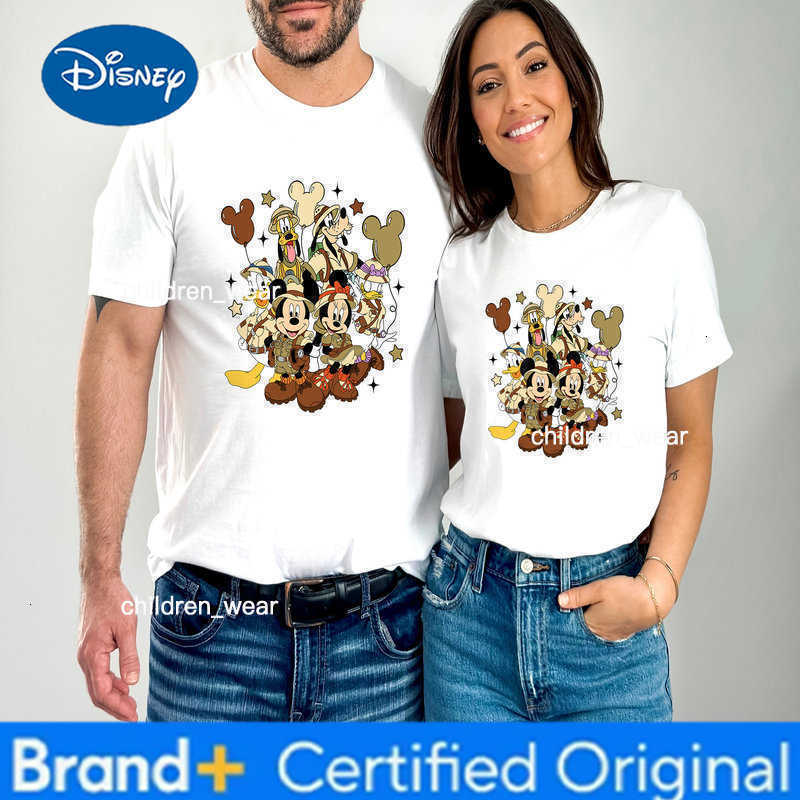 Disney Hot Sell Summer 2025 Tour Family T-Shirt Parent Child World Holiday T Couple Family Travel Parent Child Clothing H260304