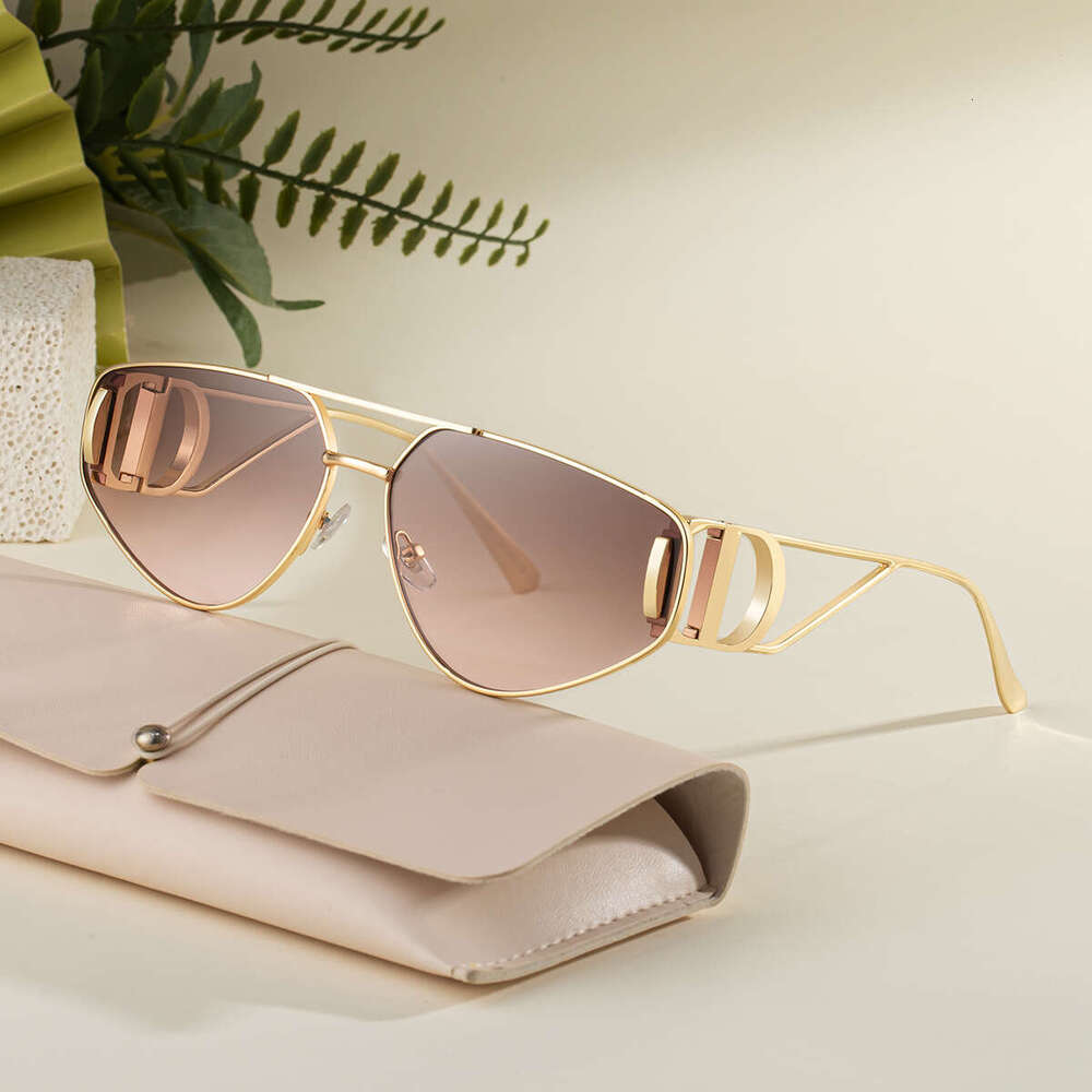 Sunglasses Polygonal frame Design European American Style Unique with UV Protection for Outdoor Street Daily Wear Gift High Quality Texture