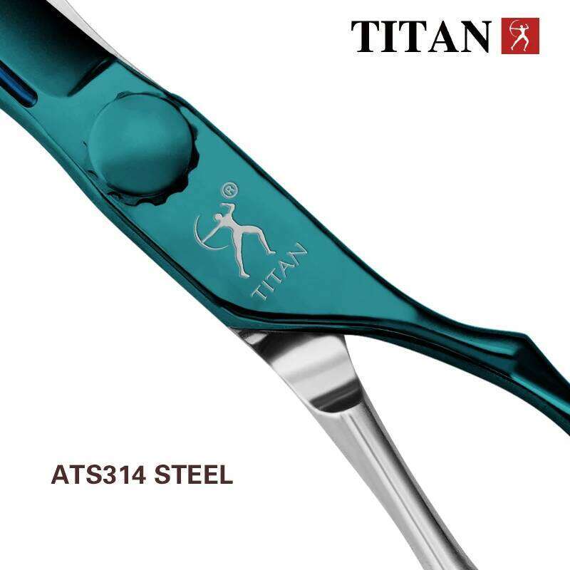 TITAN professional hair barber cutting scissors hairdressing shear salon toolsATS314 stainless steel H260303