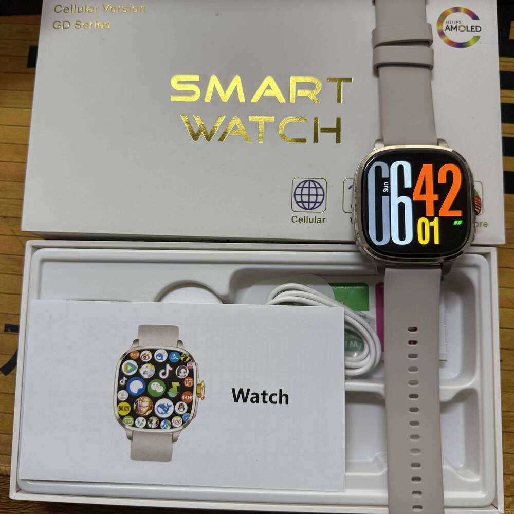 New Android 13.0 Cellular Version Smart Watch 5G LTE Smartwatch With 2.4inch Amoled Screen Sim Card Slot Google Play Store GPS 26H0304