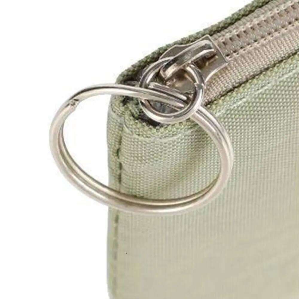 Portable Canvas Coin Purse Wear-resistant with Key Ring Credit Card Holoder Waterproof Wallet Money Bag Male Female C260304