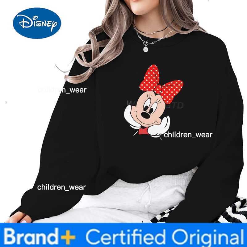 Disney Classic Character Mickey Mouse Minnie Crewneck Sweatshirt for Men Women Fashion Valentine Gifts Casual Cartoon Couple Pullover H260304