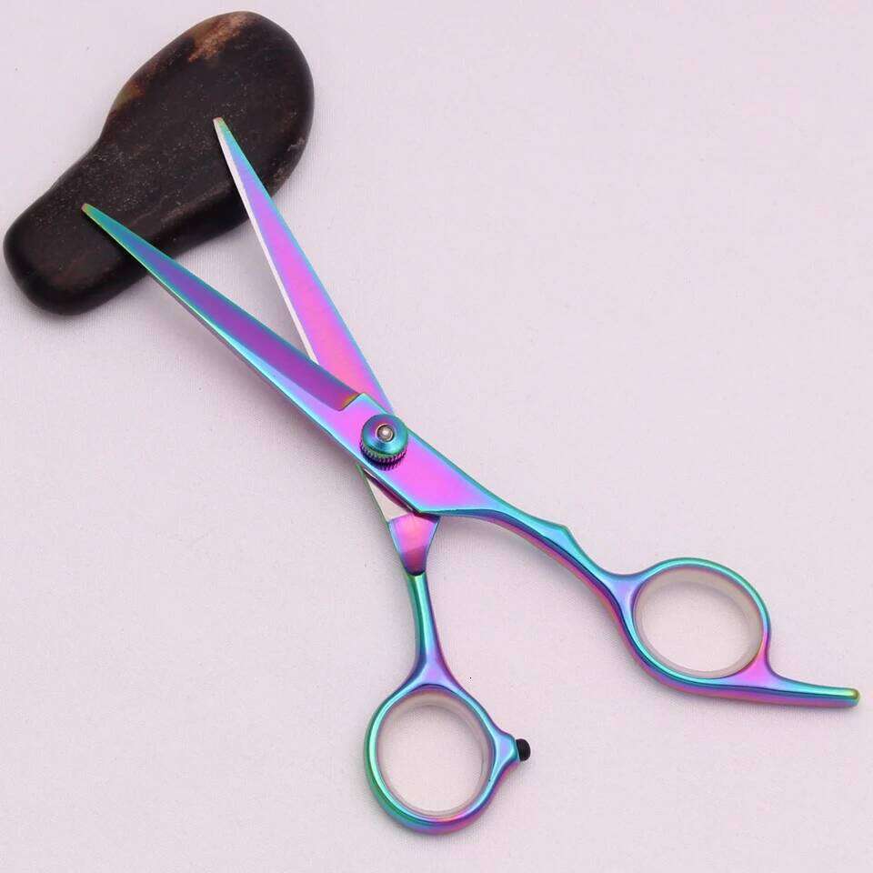 6'' Hair Scissors Professional Cutting Shears Thinning Hairdressing Razors Com Set Salon Barber & Home Japan Steel Dropshipping H260303
