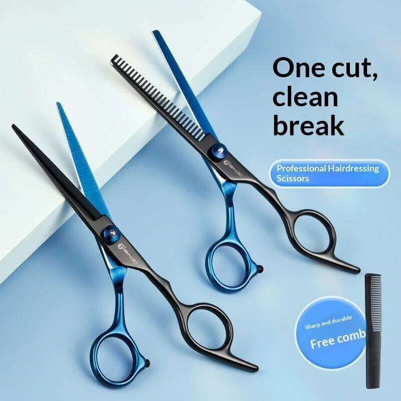 Gianxi Stainless Steel Clippers Professional Thinning Teeth Flat Broken Hair Clipper H260303