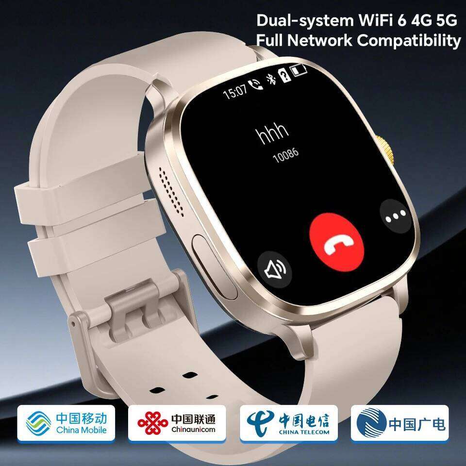 New Android 13.0 Cellular Version Smart Watch 5G LTE Smartwatch With 2.4inch Amoled Screen Sim Card Slot Google Play Store GPS 26H0304