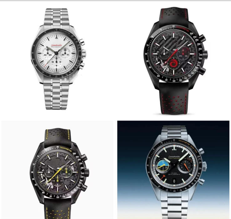 Omgegawatchs Men's watches Dial 44mm automatic date quartz movement Chronograph Ocean Diver Skyfall Stainless Steel Back Sports Mens Ocean Watch