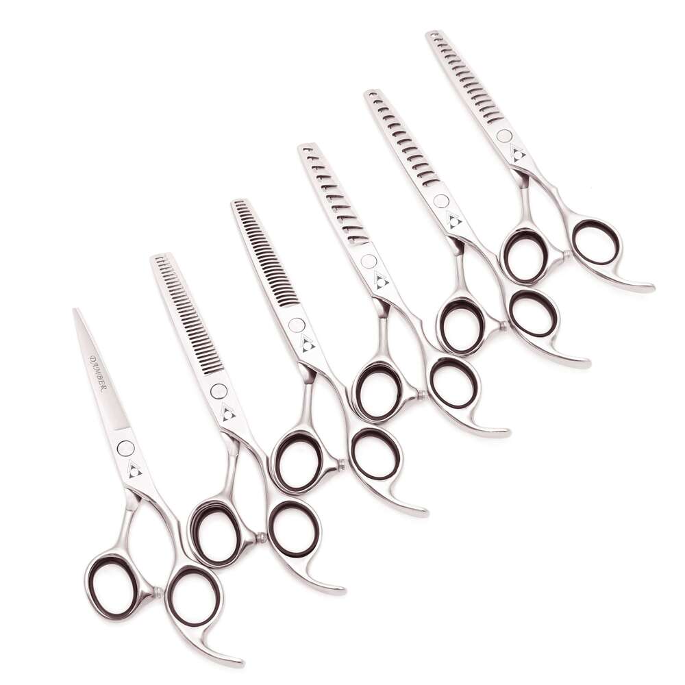 6.0 Professional Scissor Hair Cutting Thinning Hairdressing Scissors 440C Barber Tools Hairdresser Shears 2008# H260303