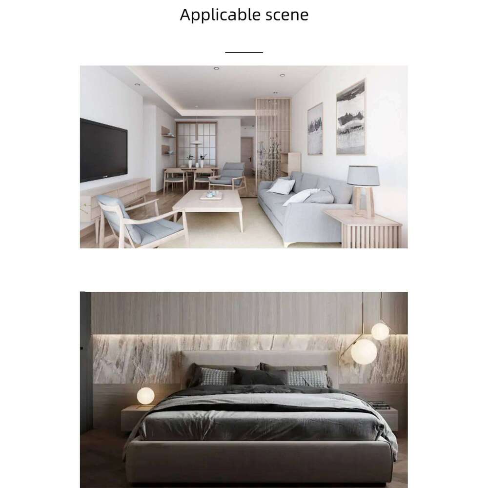 Handmade soy wax scented candle. Marble-patterned plaster ink cup, romantic and smokeless W260304