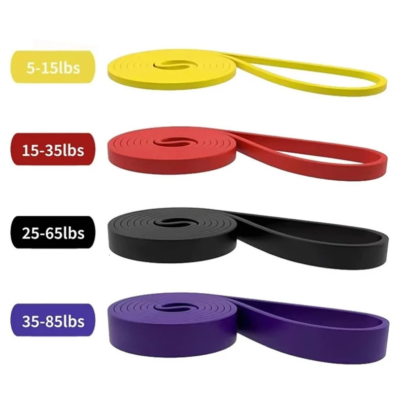 Pull Up Resistance Bands 4 Levels Heavy-Duty Exercise Bands For Muscle Training Yoga Calisthenics Fitness Workouts Unisex 260303