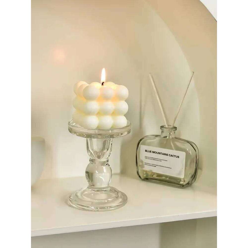 White Cube Romantic Atmosphere Desktop Home Decoration Creative Handmade Gift Aromatherapy Candle W260304