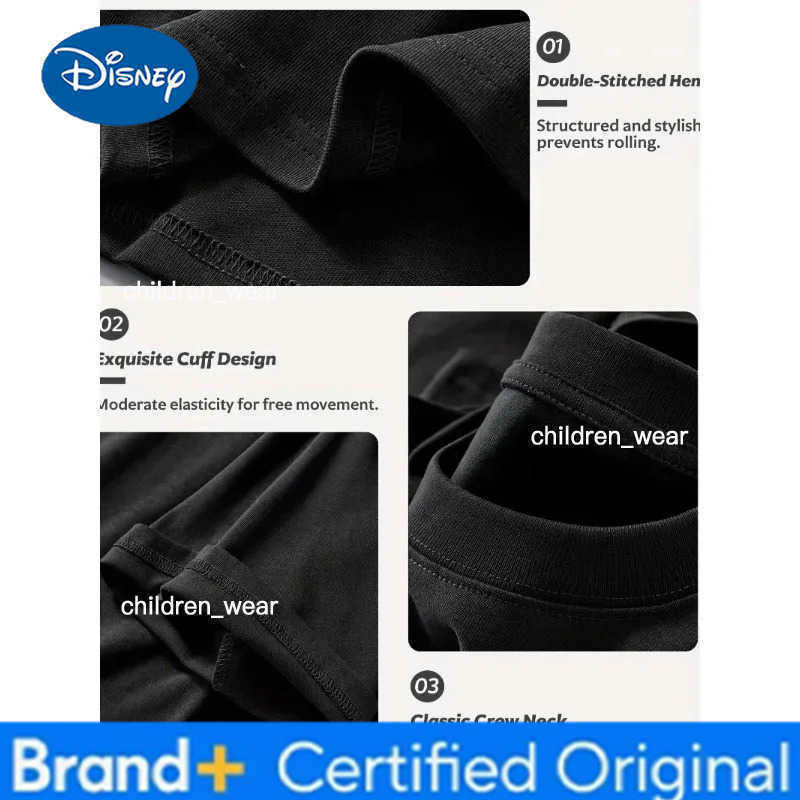 Disney 2025 New Mickey and Minnie Printed Cotton Couple T-Shirt Fashion Round Neck Loose Top Valentines Day Daily Y2K T-Shirt H260304