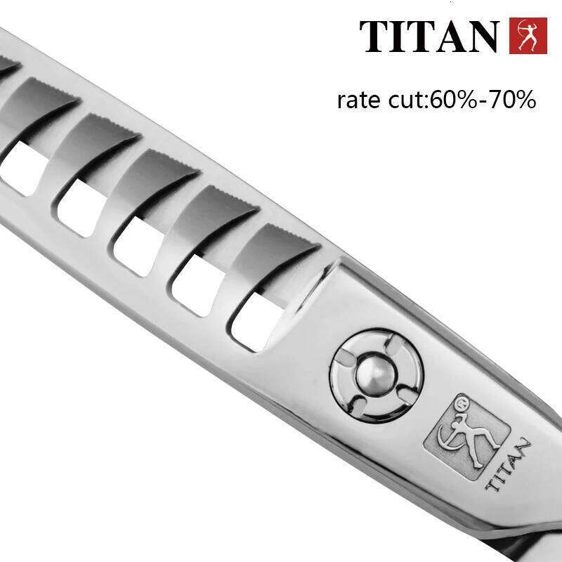 Titan professional 6 inch hair salon scissor barber thinning shears hairdressing scissors 440C stainless steel H260303