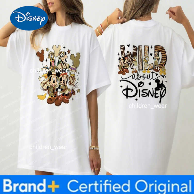 Disney Hot Sell Summer 2025 Tour Family T-Shirt Parent Child World Holiday T Couple Family Travel Parent Child Clothing H260304