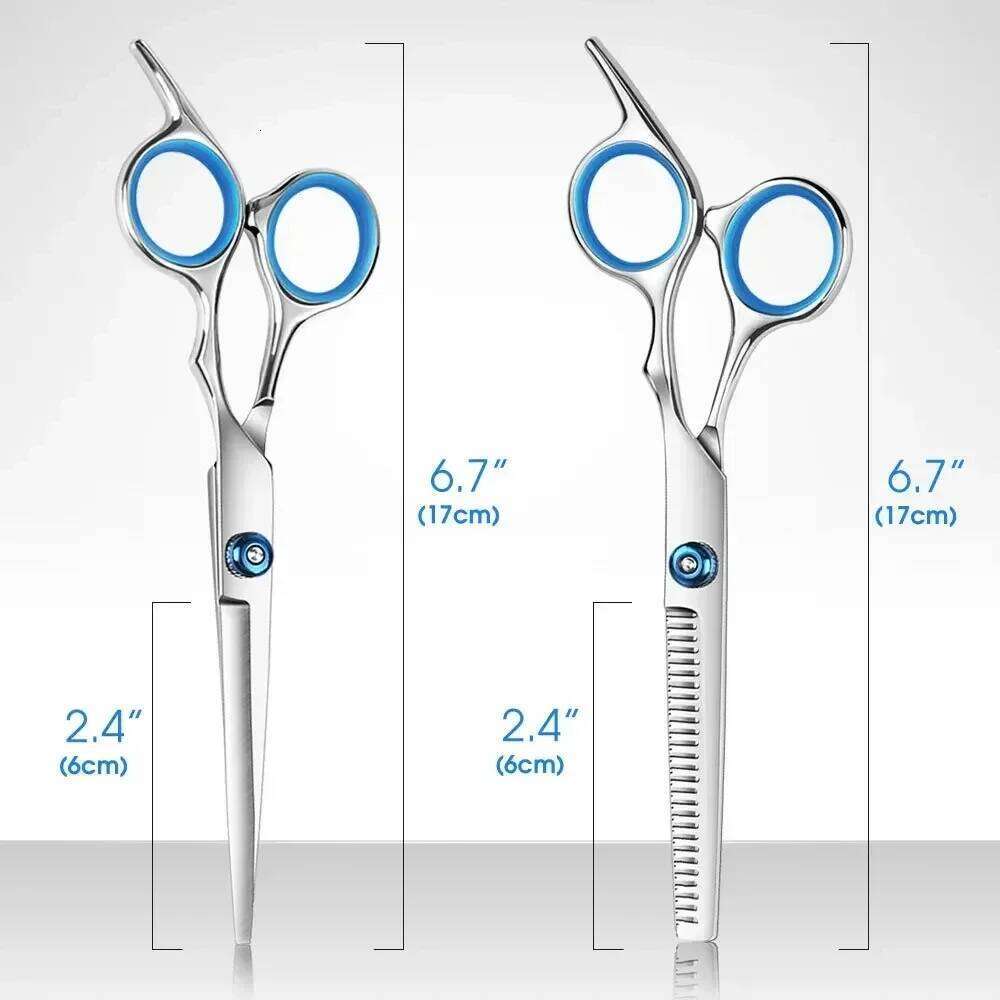 Professional Inch Stainless Steel Barber Hair Cutting Thinning Scissor Shears Hairdressing H260303