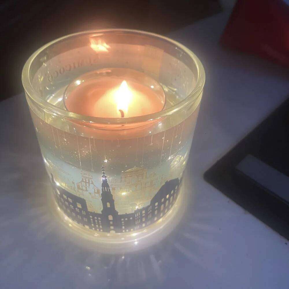 Luxury Aromatherapy Box Jelly Wax Smokeless Scented Candle Romantic Room Decor Holiday Party Christmas New Year Gift W260304