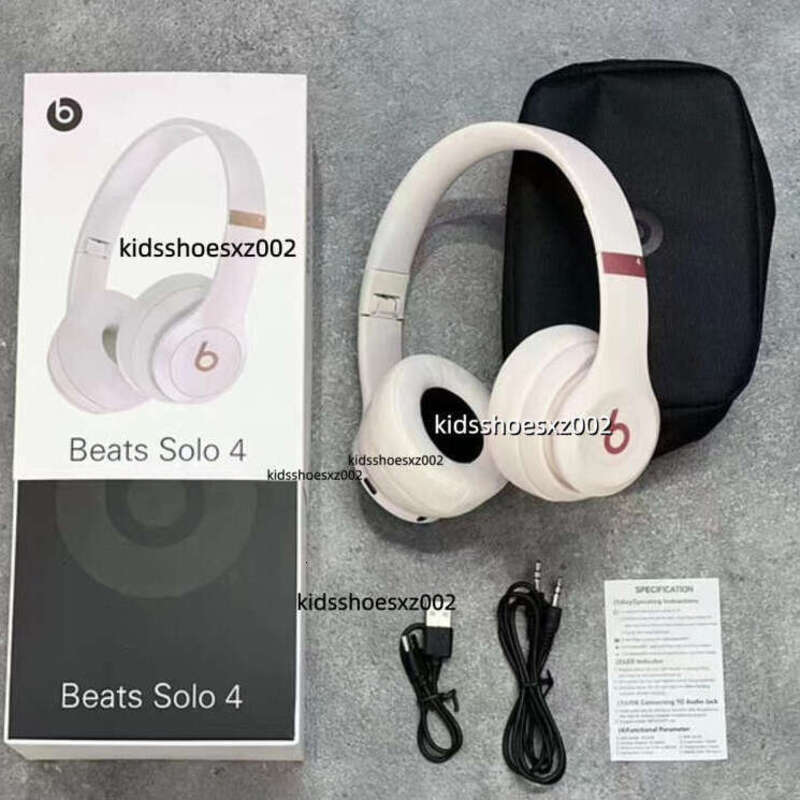 Beatssolo4 Beat Solo 4 Wireless Headphone Applemax Bluetooth Headphones Designer Earbuds Studio 3 Noise Cancelling Headset Music Sport Deep Bass Airpodspros 3 Pro