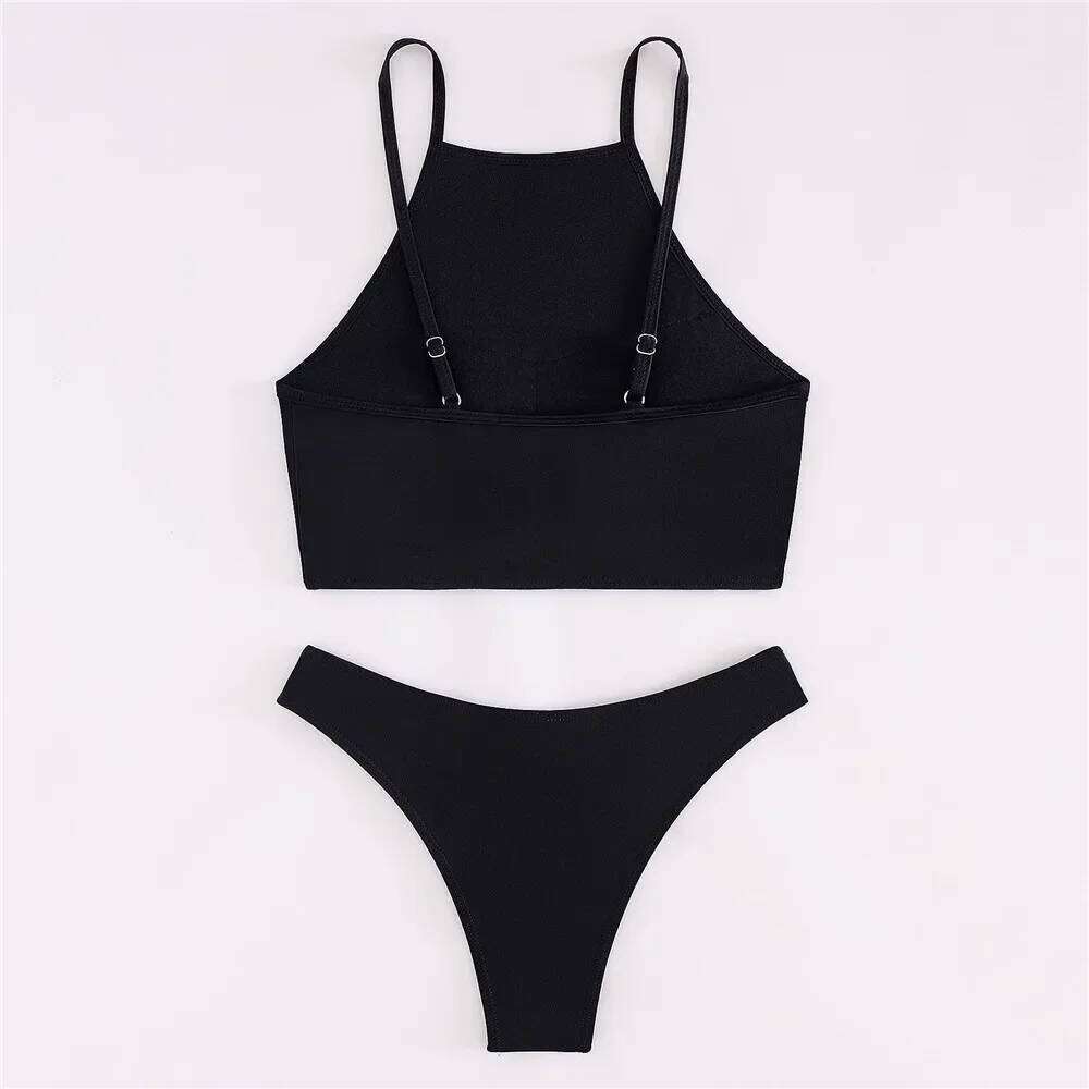 Black Bikini Mujer Sexy Swimsuit Women 2025 Push Up Swimwear Summer New Bathing Suit Brazilian Bikinis Sets Beach Swimming Wear Y260303