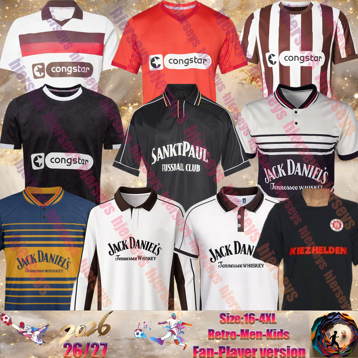25 26 ST. Pauli soccer jerseys 2025 Retro 97 98 99 00 13 14 HOUNTONDJI KAARS BECKER IRVINE KYEREH HARTEL SMITH PAQARADA MEDIC SINANI OPPIE WAHL men football shirt kids kit