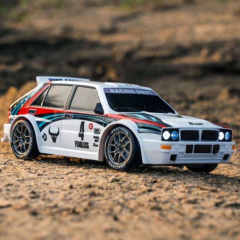 2025 New 4WD RC Car 1:24 Scale Four-wheel Drive Drift With Two Speed Settings 20 km/h LED Light Children Toys Rechargeable SG204 Z260303