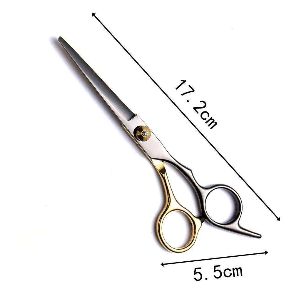 2Pcs/Set Professional Scissors Set Home Hair Cutting Barber/Salon Thinning Shears Kit, Stainless Steel Hairdressin H260303