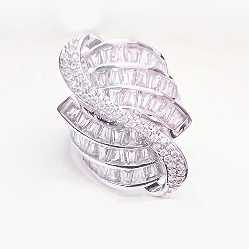 2026 Elegant Top Sell Wedding Rings Luxury Jewelry 10KT White Gold Fill Full T Princess Cut White Topaz CZ Diamond Gemstones Eternity Women Bride Ring