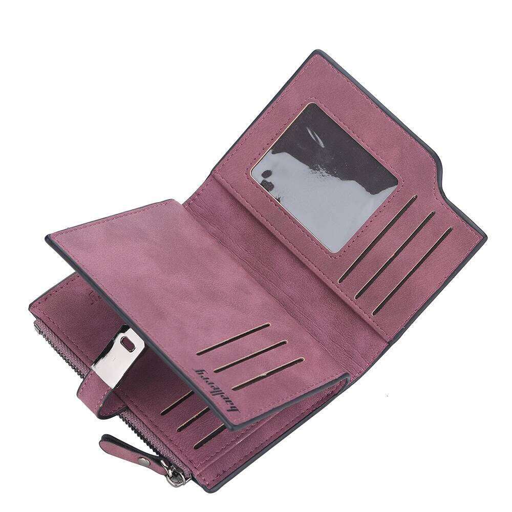 New Fashion Women Wallets Short Magnetic Buckle Top Quality Card Holder Female Purse Zipper For Small Wallet for Girl C260304