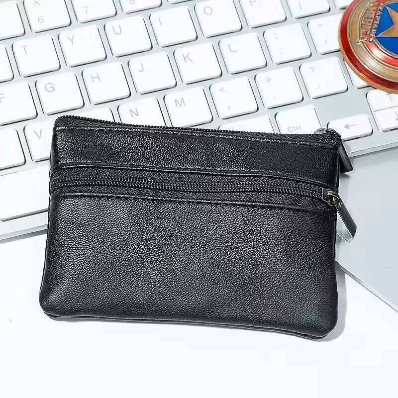 Women Coin Purse Men Small Bag Wallet Change Purses Zipper Money Bags Children Mini Wallets Leather Key Holder carteira C260304