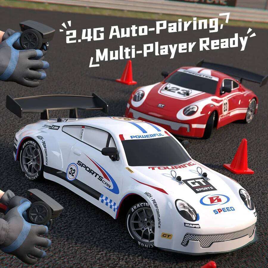 Rc Sports High Speed 1/16 4Wd Racing Remote Control Drift Car Professional Sportscar Acceleration Children's Electric Toy Z260303