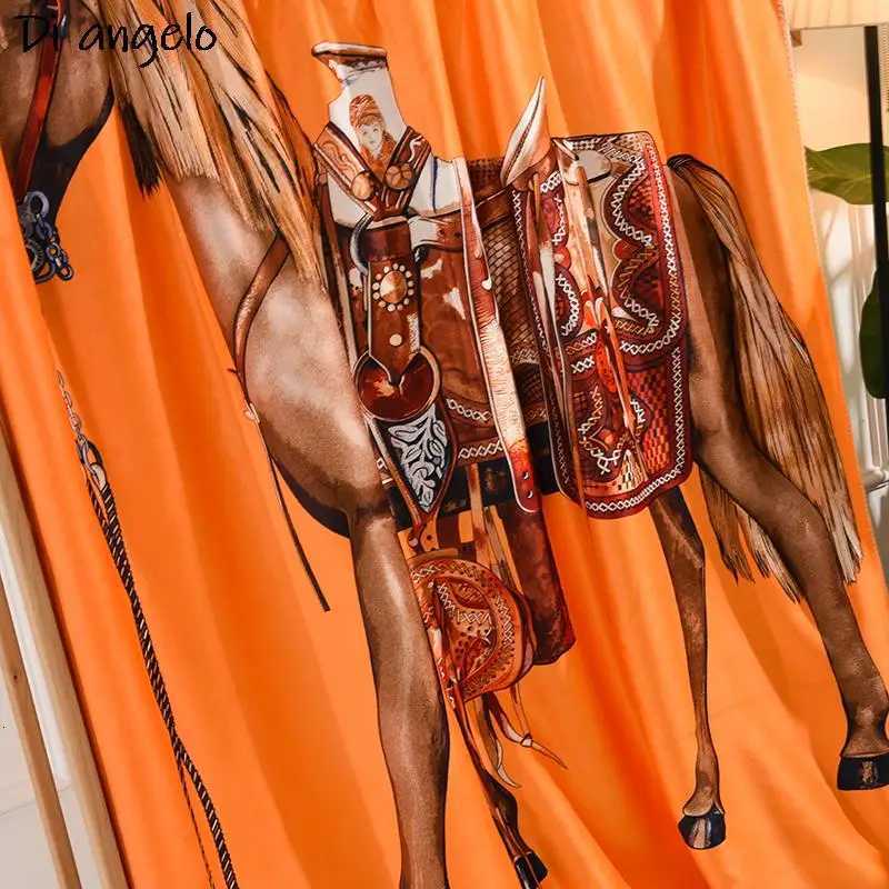 Horse Series Lamb Cashmere Blanket European Digital Print Sofa Throw 150x200cm/200x230cmT260304